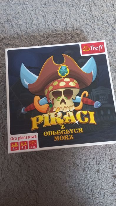 Gra planszowa Pirac z odległych mórz Trefl jak nowa