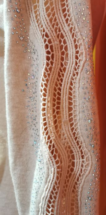 Sweterek sweter hafty cekiny Uniwersalny