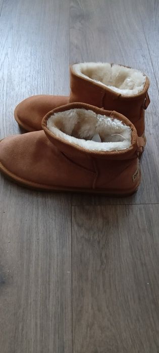 Чоботи замшеві з хутром