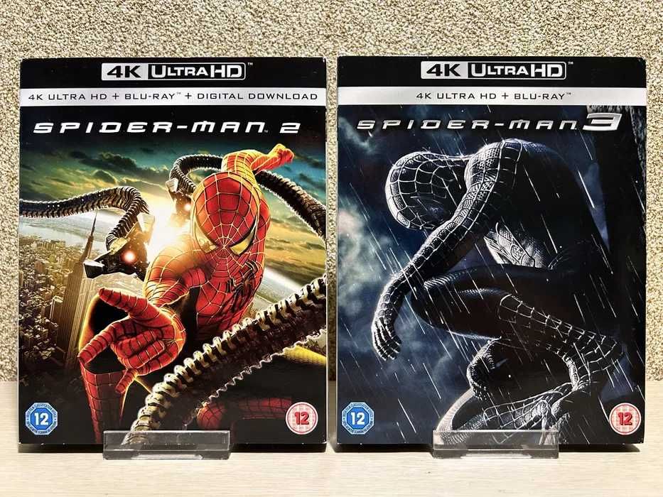 4K UHD Blu-ray Человек-паук / Парк Юрского периода с переводом.