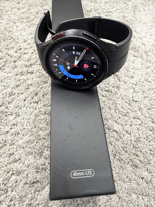 Smartwatch Samsung Galaxy 5 PRO Titanium LTE 45mm