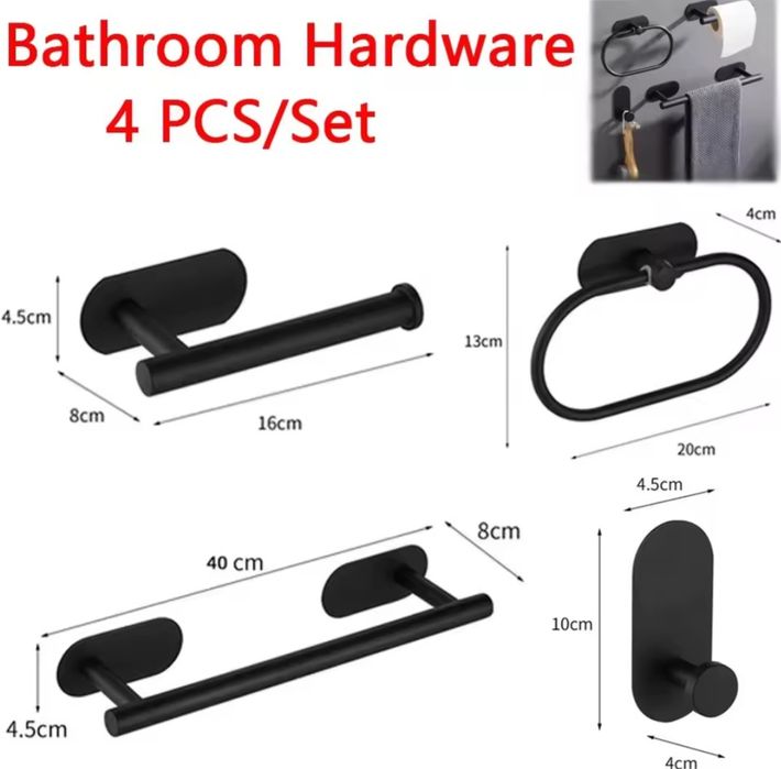 Conjunto de toalheiro de casa de banho- NOVO