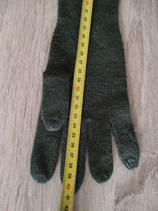 Rękawice długie Ralph Lauren wool Merynos