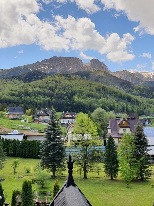 Zakopane Centrum . Widok na GÓRY