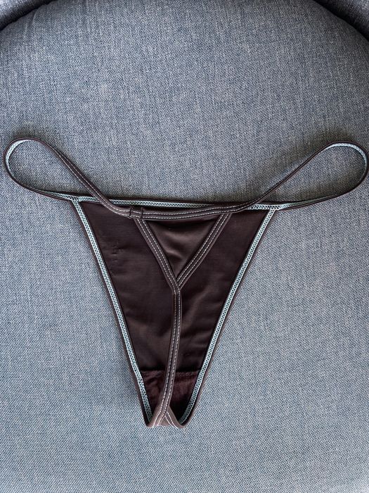 Шоколадний пеньар Obsessive + трусики, S/M