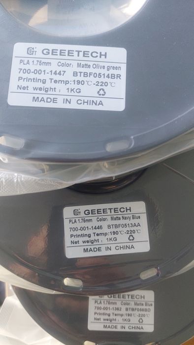 Filamento pla matte, para impressoras 3d