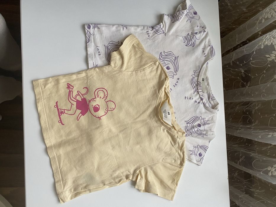 Футболки hm для дівчинки