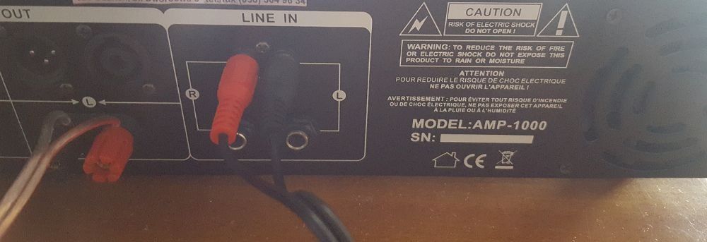 Wzmacniacz Ibiza AMP- 1000