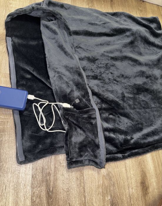 Плед с подогревом Usb электро одеяло покрывало з підігрівом,шаль
