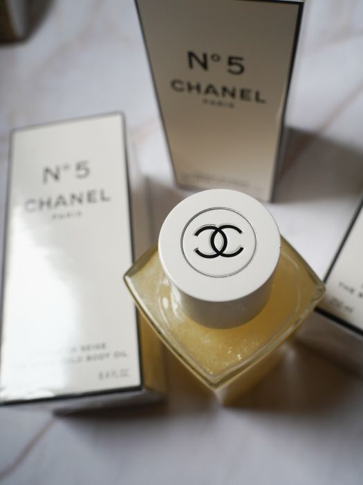 Олія для тіла Chanel N°5 The Beige Gold Body Oil