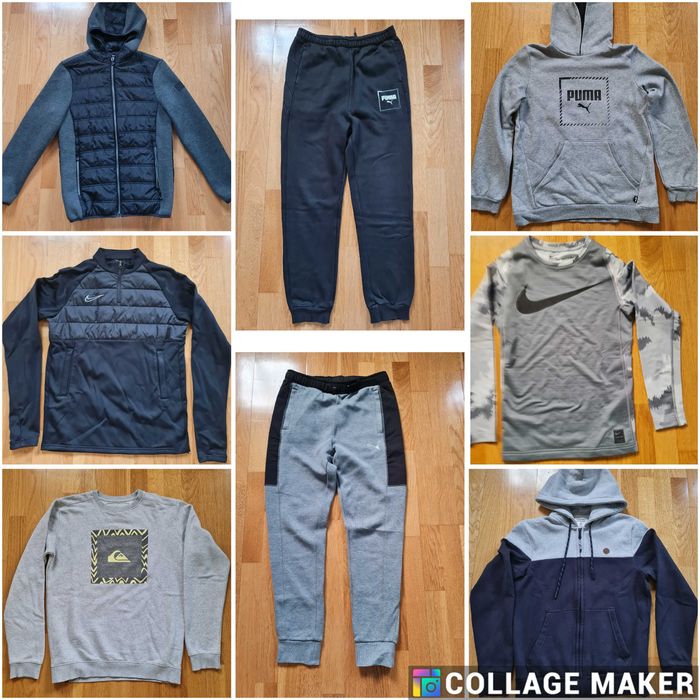 Roupa 12-14 anos - Nike, Quicksilver, Puma... (desde 4€)