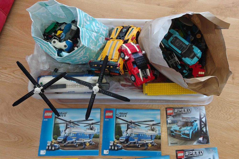 Klocki LEGO Mix 8kg + zestawy