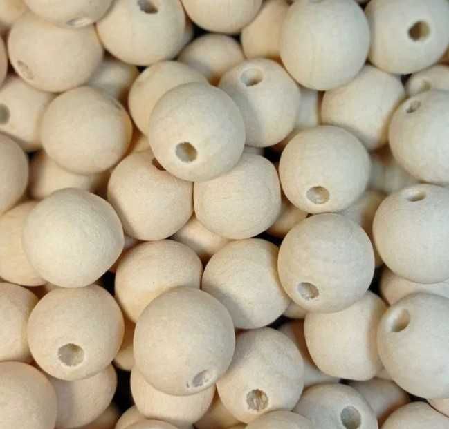 Деревяні бусини 20-25мм.Деревянные шарики .Бусины из дерева