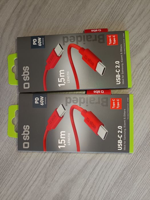 Cabo 1,5m, de tecibo USB-2
