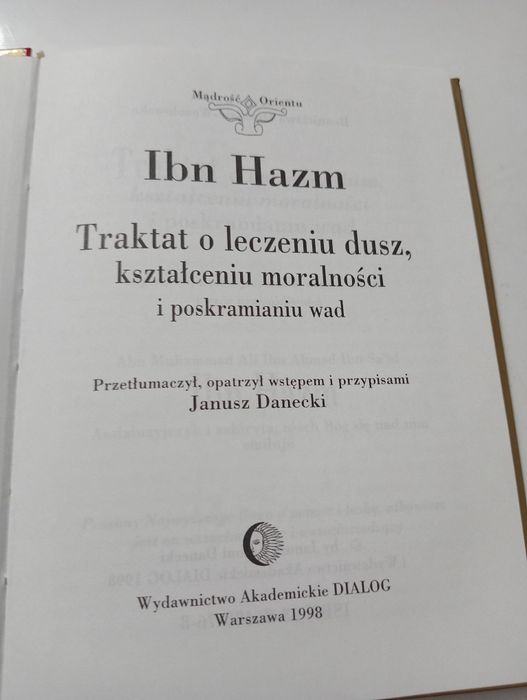 O leczeniu dusz, kształceniu moralności i poskramianiu wad