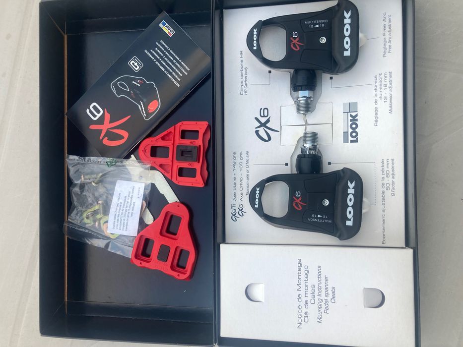 Педали Look cx6 (colnago, Campagnolo)