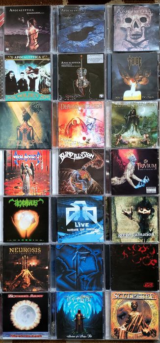 •CD Диски-4•HEAVY METAL ROCK •Компакт Диски •Музыкальные Диски •Объявление-4•