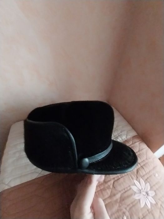 Шапка кепка зимняя из нерпы 58/60