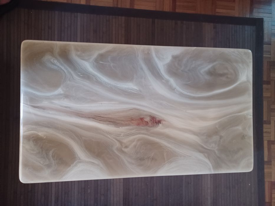 Mesa de apoio vintage em bronze