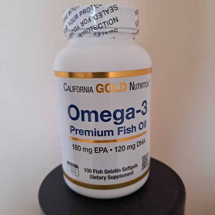 Omega-3 Premium Fish Oil – California Gold Nutrition (USA)