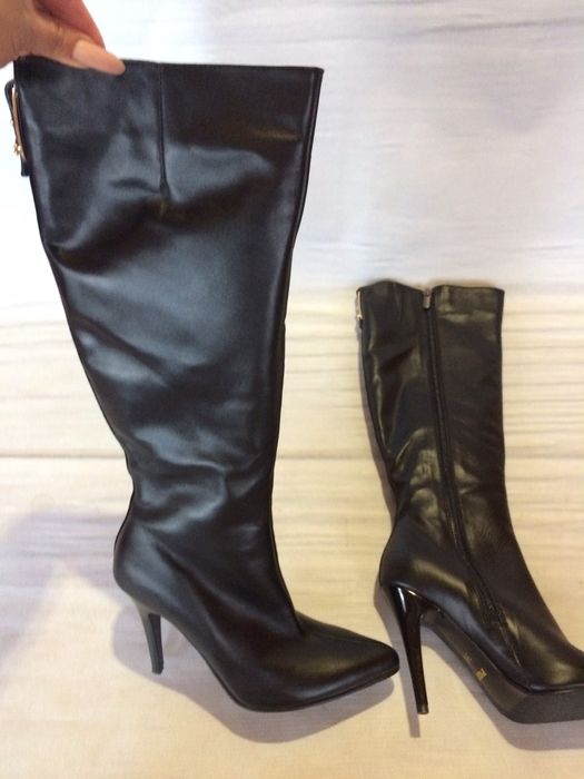 Чоботи натуральна шкіра Демі