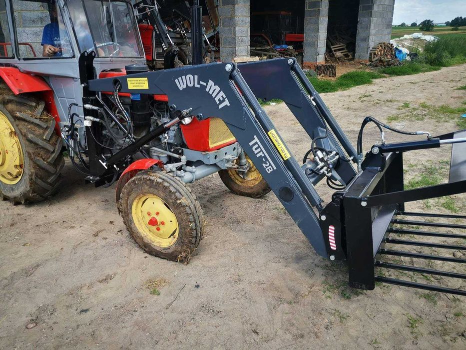 * Ładowacz czołowy MTZ c385 Belarus 900kg udzwig dowóz 902 912 WOL-MET