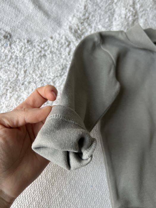 Боді на довгий рукав висока горловина,легенький фліс 8-12 м 80 см