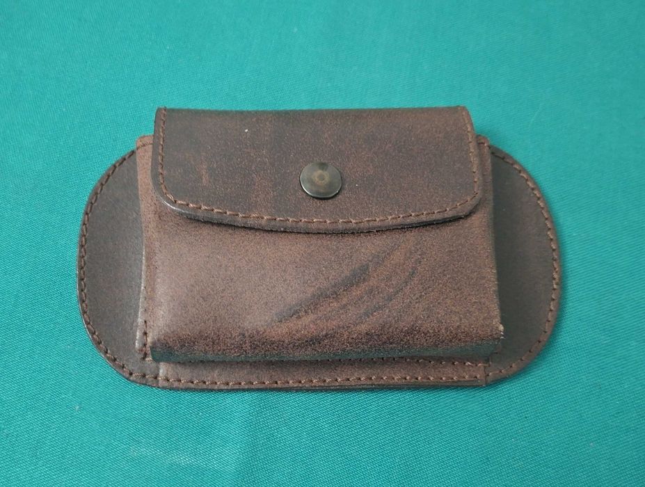 Bolsa Cartucheira em couro, para munições de caça, NOVA