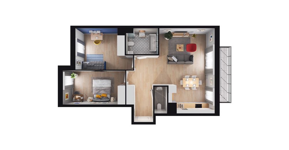 3-pokojowe mieszkanie 72m2 + balkon Bez Prowizji
