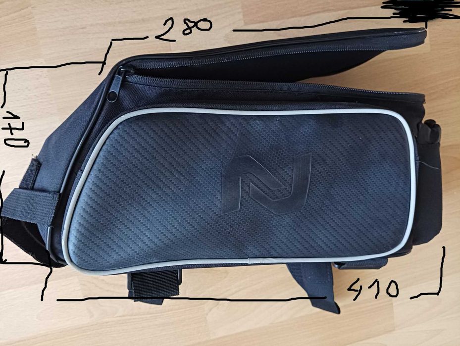 Torba na rower sakwa Firmowa Nexelo