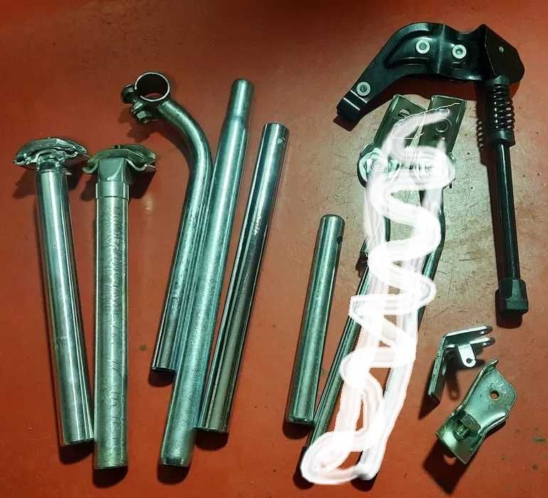 Peças antigas para bicicletas portuguesas VIlar Órbita Esmaltina Sirla