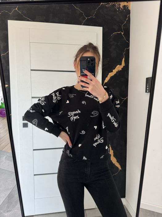 Bluza czarna disney