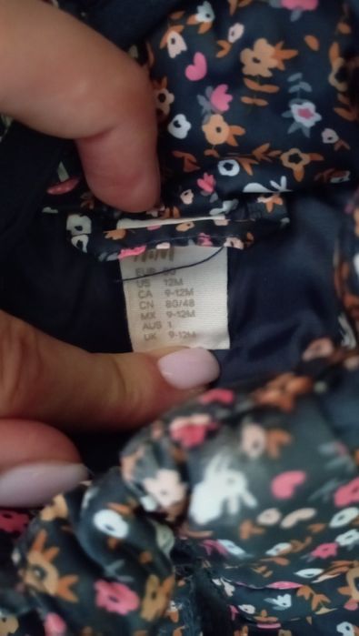 Лёгкая куртка на девочку,осень весна h&m