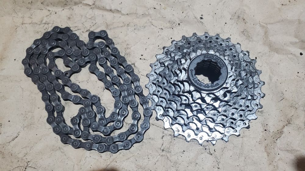 Касета Sram (8) та ланцюг