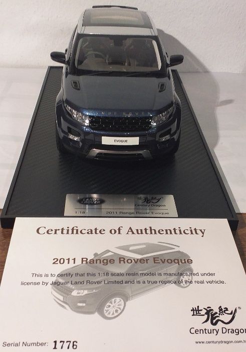 1/18 Range Rover Evoque - Dorlop