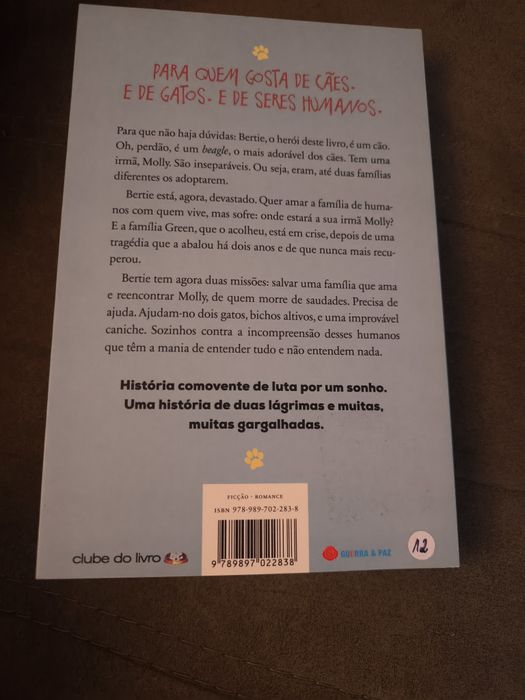 Livro "uma prenda para Bertie"