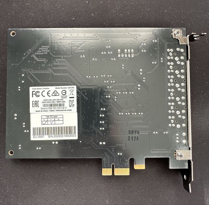 Звукова карта Creative Sound Blaster Audigy Rx