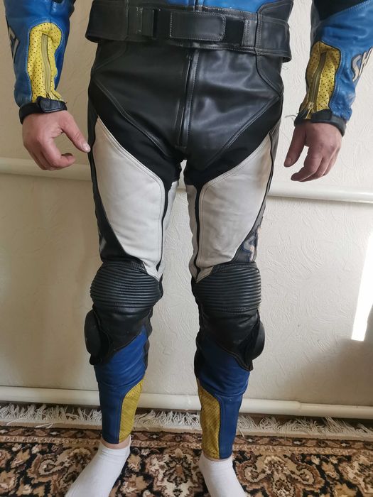 Мото костюм комбинезон куртка штаны защита размер 58