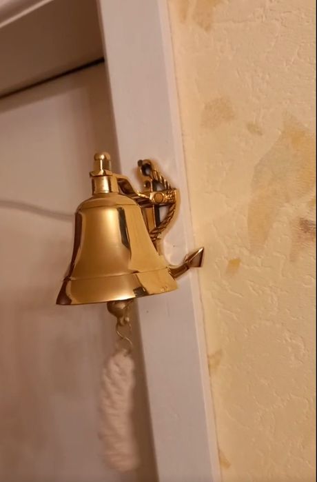 Колокол морской  рында колокольчик ринда бронза