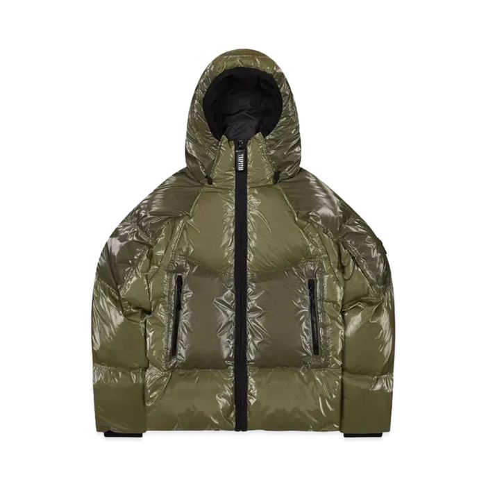 Мужской пуховик Trapstar Irongate Puffer Olive размер М Оригинал