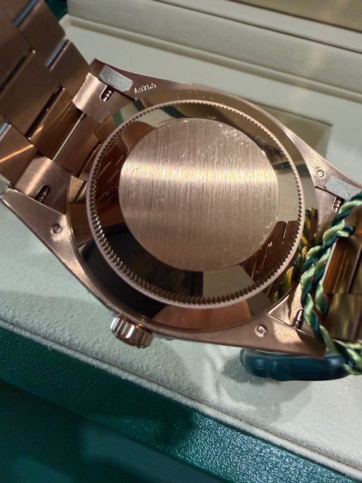 Rolex Day‑Date циферблат: сланцевый омбре, гибрид (Frankenwatch)