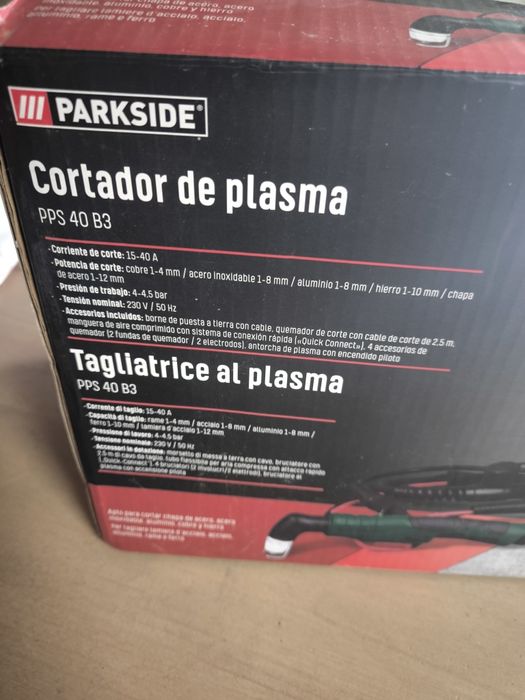 Cortador de plasma PPS 40 B3 Parkside