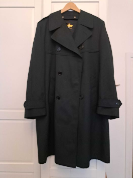 Prochowiec czarny meski L XL typ Burburry