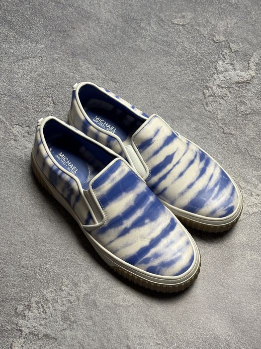 Michael Kors Poppy Slip-On Blue Tie-Dye сліпони кеди 38.5 розмір