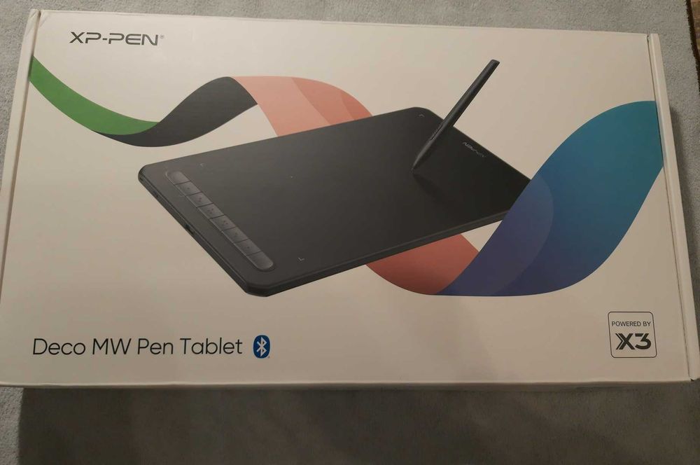 Графічний планшет XP Pen Deco MW +чохол +захисна поверхня