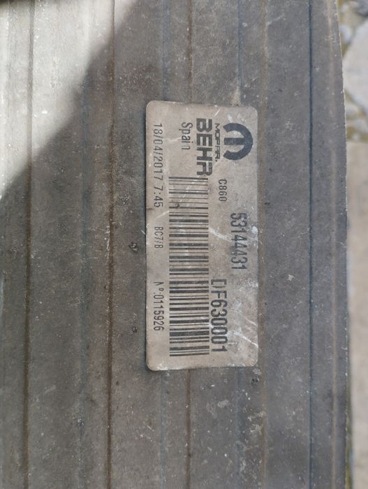 Intercooler Seat Ibiza 1.9, Audi A4 Hyundai H1 CRDI