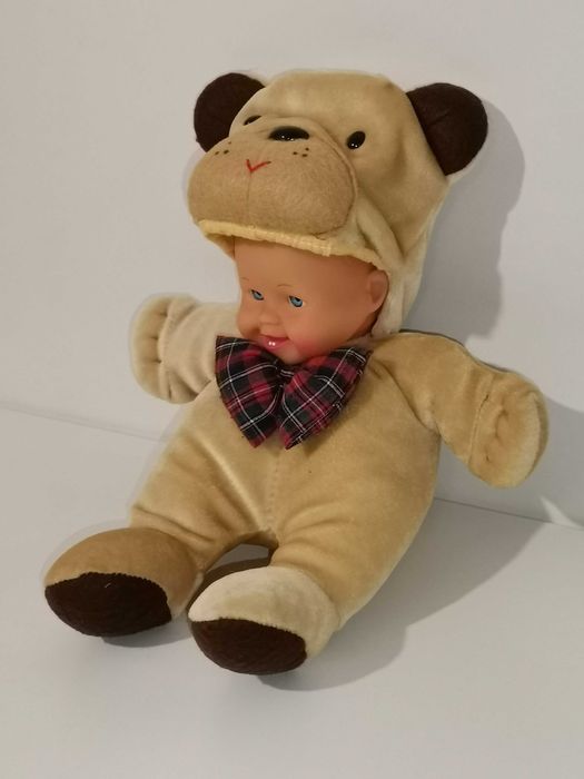 Retro Vintage Doll - kolekcjonerska lalka w przebraniu misia