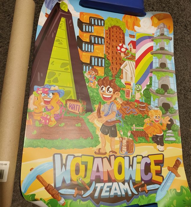 Plecak Wojan Team duży + zeszyt+ plakat Wojanowice