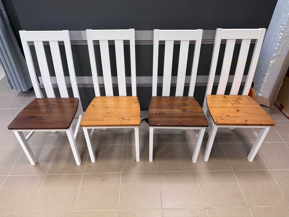 Krzesła powystawowe Belluno Elegante komplet 4 szt.  Transport w cenie