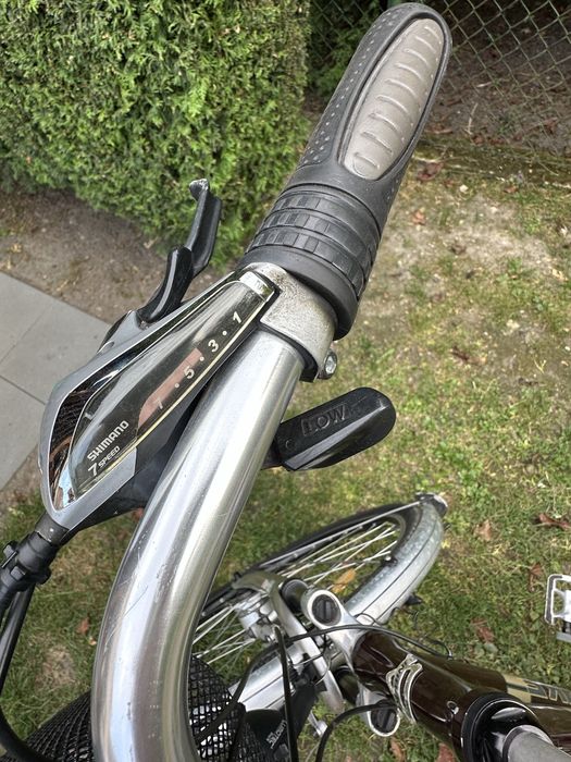 Unibike Voyager damski bordowy